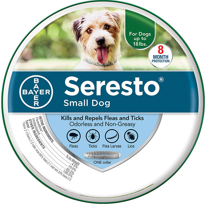 Seresto Dog Small Collar 8 Months 724089579447