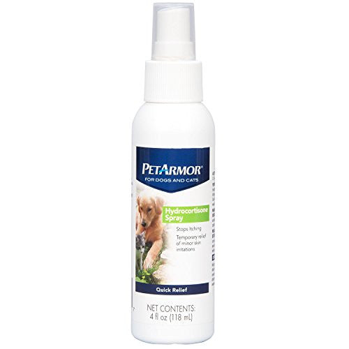 Sergeants Pet Armor Hydrocortisone Spray For Dogs and Cats 4oz {L+b} 073091028147