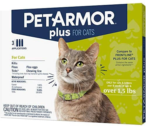 Sergeants Pet Armor Plus Flea and Tick Prevention for Cats and Kittens 1.5 lbs {L+2} 073091025696