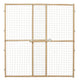 MidWest Homes for Pets Expandable Wood Gate 29-50In X 44 in 027773022817