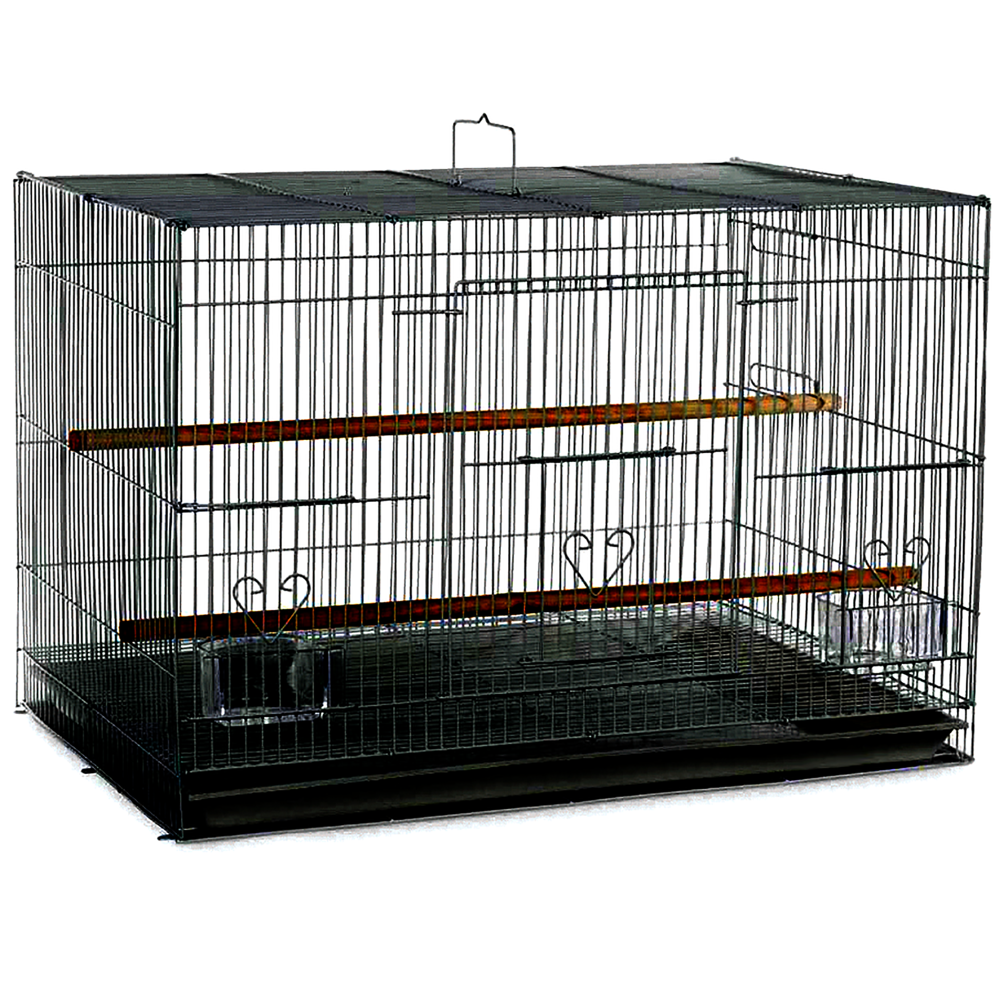 A & E Cages Flight Cage Black 4ea/30In X 18 in, 4 pk 644472101232