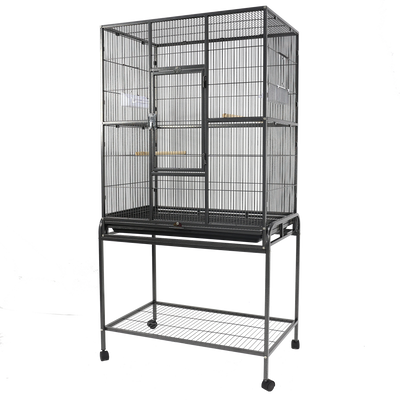 A & E Cages Flight Cage and Stand Black 31In X 20 in 644472014938