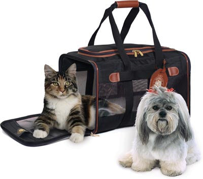 Sherpa’s Pet Trading Company Original Deluxe Carrier Black SM - Dog