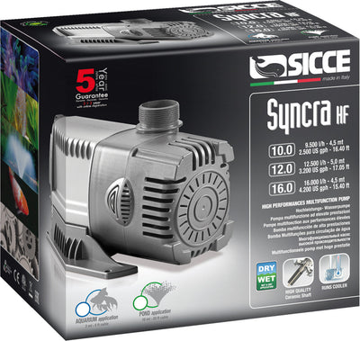 Sicce SYNCRA HF (High Flow) 12.0 Pump - 3200 GPH