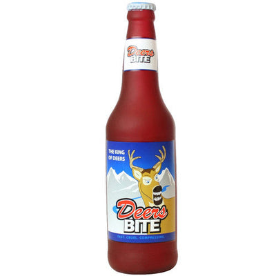 Silly Sqk Beer Bttl Deers Bte - Dog