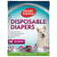 Simple Solution Disposable Diapers White XXL 12pk - Dog
