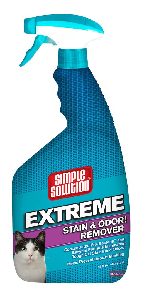 Simple Solution Extreme Cat Stain & Odor Remover Spray 32 fl. oz