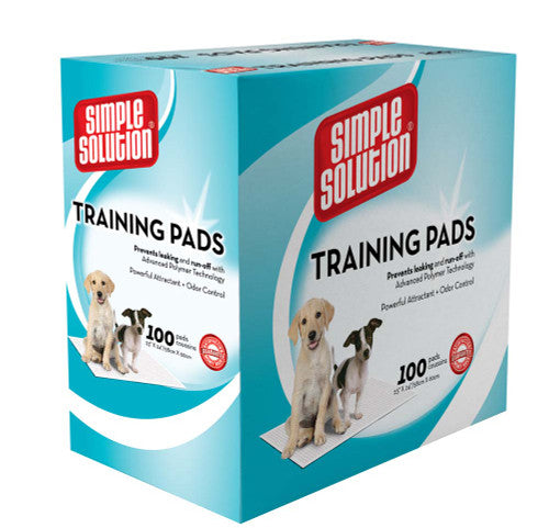 Simple Solution Original Training Pads 100 Pack 23 in x 24 - Dog