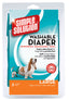 Simple Solution Washable Diaper Blue LG - Dog