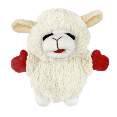 Multipet Lamb Chop Crinkle Dog Toy 6 in 784369483062