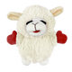 Multipet Lamb Chop Crinkle Dog Toy 6 in 784369483062