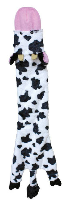 Skinneeez Crinkler Dog Toy Cow 23