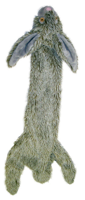 Skinneeez Dog Toy Forest Series Rabbit Gray Regular