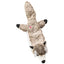 Skinneeez Extreme Quilted Dog Toy Raccoon Gray 23