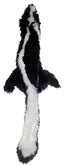 Skinneeez Forest Series Dog Toy Skunk Black White Mini