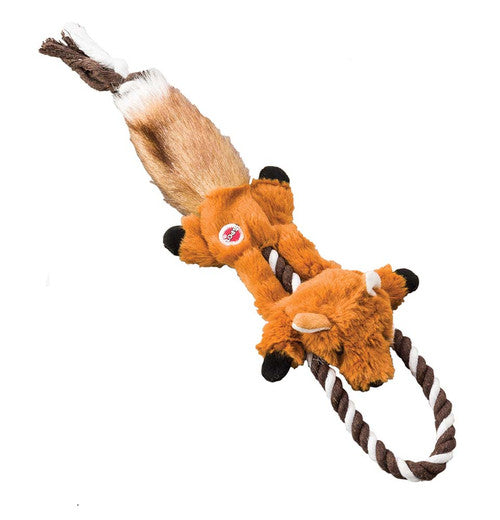 Skinneeez Tugs Dog Toy Forest Fox Multi - Color 14