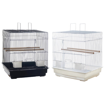 A & E Cages Flat Top Cage (2) Black & (2) White 4ea/18In X 14 in, 4 pk 644472013436