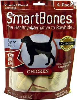 SmartBones Chicken Medium 4 Pk. {L+1} 923007 892383002067