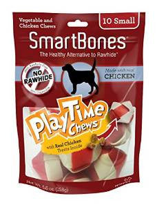 SmartBones PlayTime Chews Chicken Small 10 Pk {L+1 } 923044 810833020102