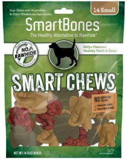 SmartBones Smart Chews Safari Small 14pk {L-1}923118 810833023325
