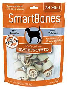 SmartBones Sweet Potato Mini 24 Pk. {L + 1} 923017 - Dog