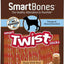 SmartBones Twists Peanut Butter 50 Pk {L+1 } 923152 810833029433
