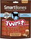 SmartBones Twists Peanut Butter 50 Pk {L + 1 } 923152 - Dog