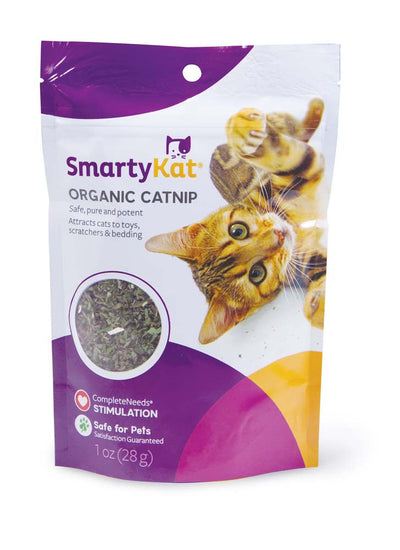 SmartyKat Certified Organic Catnip 1oz