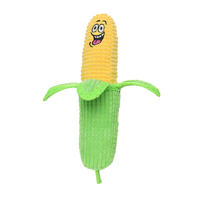 Tuffy Funny Food Dog Toy Corn 180181021046