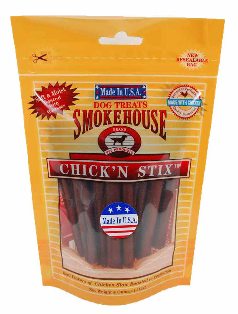Chicken Stix Smo Treat Chicken Stix 4oz Bag 078565858374 – Pets Warehouse