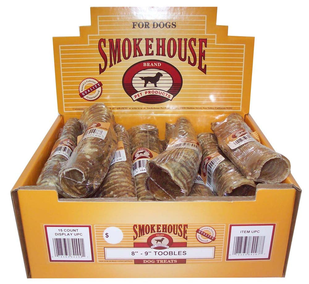 Smokehouse USA Made Toobles Dog Chew 8-9 in 15 ct