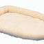 SnooZZy Sheepskin Bolster Kennel Dog Mat White LG