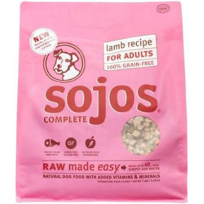 Sojos Complete Adult Dog Food - Lamb 7lb {L - 1x} 557129