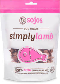 Sojourner Simply Lamb Meat Treat 4 oz. {L + 1x} 557030 - Dog