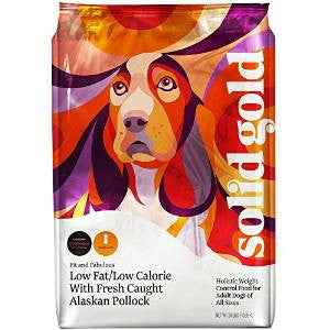 Solid Gold Fit And Fabulous Adult Low Fat And Low Calorie With Fresh Caught Alaskan Pollock Dry Dog Food-24-lb-{L-1} 093766112247