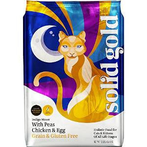 Solid Gold Indigo Moon Dry Cat Food - 12 - lb - {L - 1}
