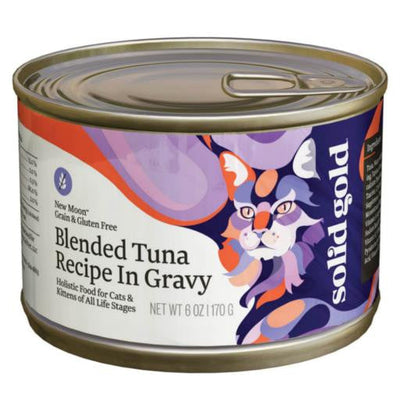 Solid Gold New Moon Grain Free Tuna Cat 16/6z {L-1} 937294 093766410060