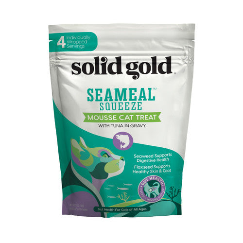 Solid Gold Seameal Squeeze Tuna Cat Treat 24 / 2 oz