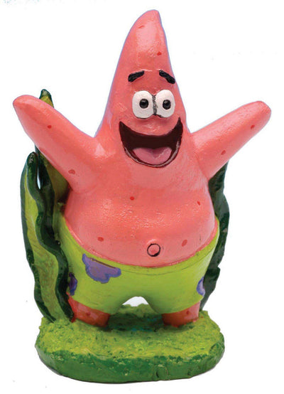 SpongeBob Patrick Aquarium Ornament Green, Pink 2 in Mini