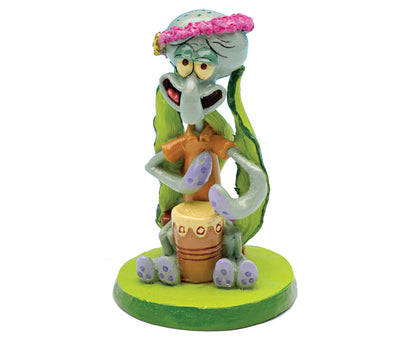 SpongeBob Squidward Aquarium Ornament Multi-Color 2 in Mini