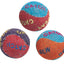 Spot Burlap Ball Catnip Toy Assorted 1.5 in 3 Pack