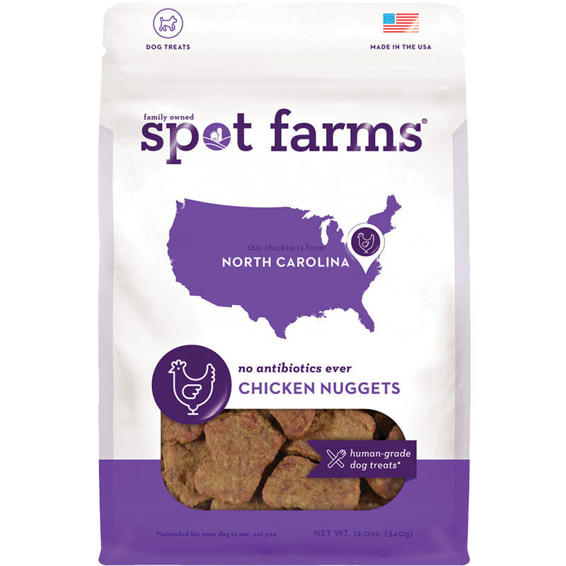 Spot Farms Dog Grain Free Nuggets Chicken 12 oz {RR} 072745974878