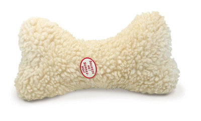 Spot Fleece Dog Toy Bone Natural 12