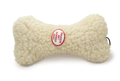 Spot Fleece Dog Toy Bone Natural 9 in