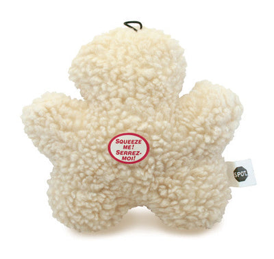 Spot Fleece Dog Toy Chewman Natural 8