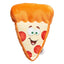 Spot Fun Food Dog Toy Pizza Multi - Color 6.5in