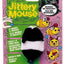 Spot Jittery Mouse Plush Cat Toy Gray, White 3 in