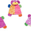 Spot Lil Spots Plush Dog Toy Blanket Assorted Multi - Color 7