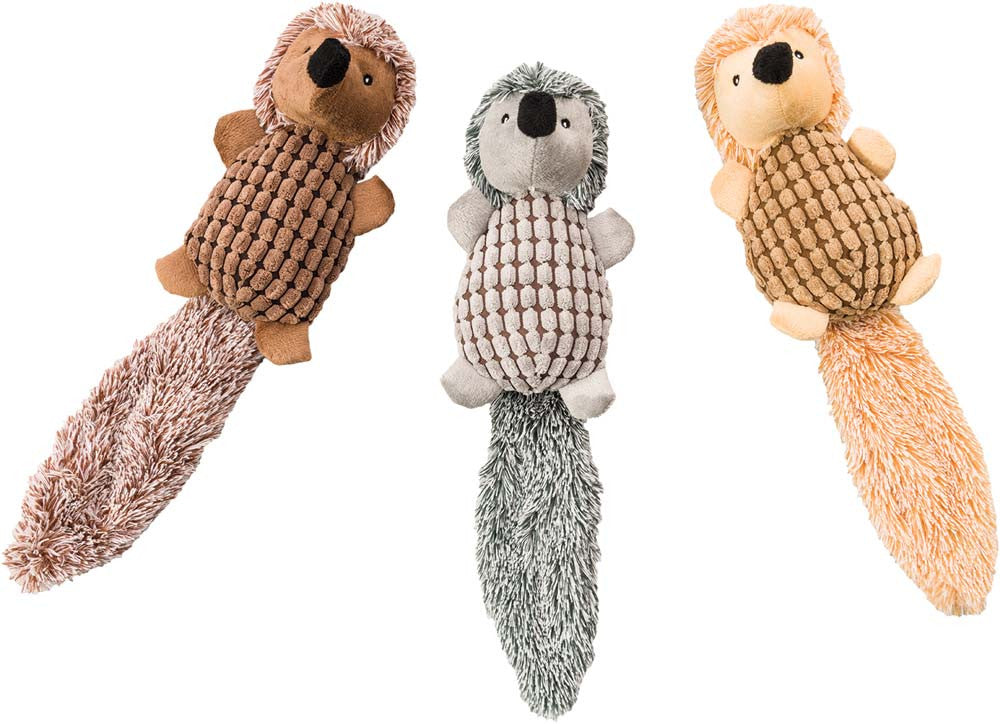 Spot Long Tail Dog Toy Hedgehogs Assorted 16 in