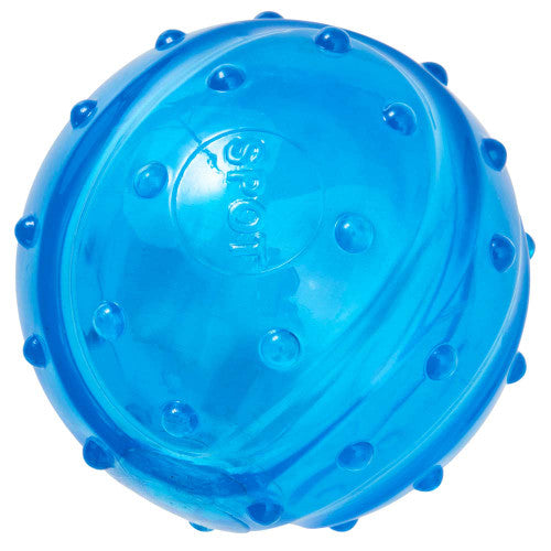 Spot Play Strong Scent - Station Ball Dog Toy Bacon Blue 3.25